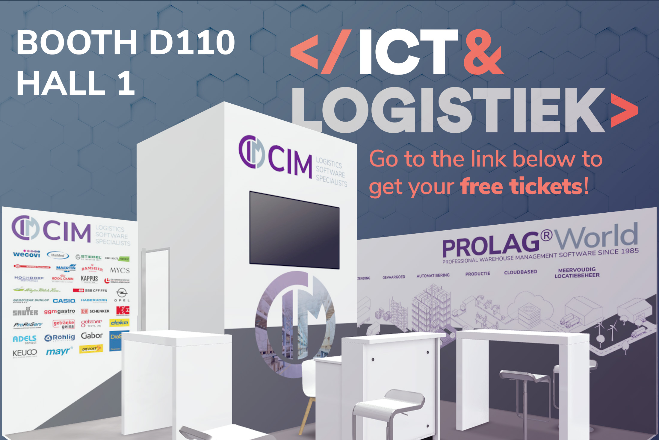 CIM @ ICT &amp; Logistiek in Utrecht – WMS-Standardlösungen für Ihr manuelles und automatisches Lager