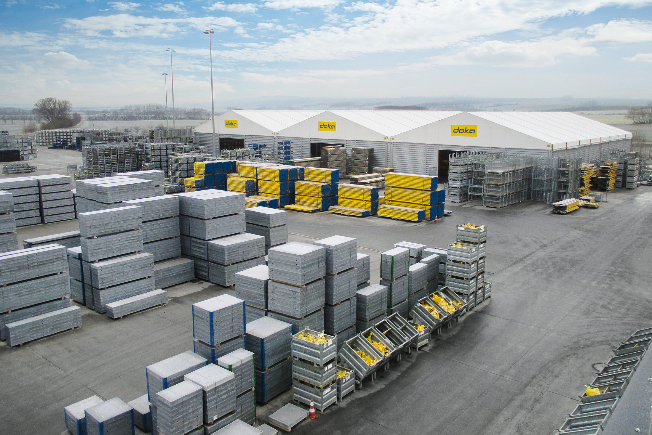 Doka is modernizing its warehouse management in the Distribution Center Apolda with PROLAG®World
